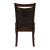 Maeve Transitional Vinyl/Wood Dining Chair