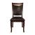 Maeve Transitional Vinyl/Wood Dining Chair