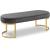 Lemar Velvet Bench