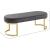 Lemar Velvet Bench