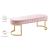 Lemar Velvet Bench