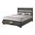 Naima Wood/Wood Veneer Storage Platform Bed