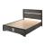 Naima Wood/Wood Veneer Storage Platform Bed, Queen Size
