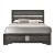Naima Wood/Wood Veneer Storage Platform Bed