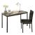 Tempe Metal Writing Desk w/Chair