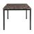 Tempe Transitional Iron Counter Dining Table
