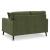Bixler Polyester Loveseat