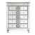 Varian Wood/Mirror Chest w/6 Drawers