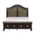 Marston Wood/Wood Veneer Sleigh Bed, King Size