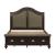 Marston Wood/Wood Veneer Sleigh Bed, King Size