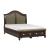 Marston Wood/Wood Veneer Sleigh Bedroom Set