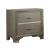 Carine Leatherette/Wood Tufted Sleigh Bedroom Set