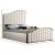 Jolie Velvet King Size Bed