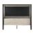 Carine II Fabric/Wood Tufted Sleigh Bed, Eastern King Size