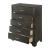 Carine II Fabric/Wood Tufted Sleigh Bedroom Set