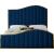 Jolie Velvet Queen Size Bed