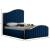 Jolie Velvet King Size Bed