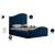 Jolie Velvet King Size Bed