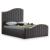 Jolie Velvet Queen Size Bed