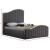 Jolie Velvet Queen Size Bed
