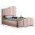 Jolie Velvet Queen Size Bed