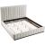 Lucia Linen Fabric King Size Bed
