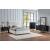 Lucia Linen Fabric Queen Size Bed