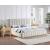 Lucia Linen Fabric King Size Bed