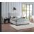Lucia Linen Fabric Full Size Bed