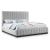 Lucia Linen Fabric King Size Bed