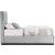 Lucia Linen Fabric Twin Size Bed