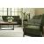 Reveon Lakes Modern Sofa | Olive Velvet & Button Tufted