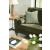 Reveon Lakes Modern Sofa | Olive Velvet & Button Tufted