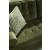 Reveon Lakes Modern Sofa | Olive Velvet & Button Tufted