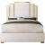 Hugo Velvet Queen Size Bed