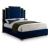 Hugo Velvet King Size Bed