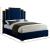 Hugo Velvet King Size Bed