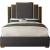 Hugo Velvet Bed
