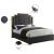 Hugo Velvet Bed