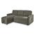 Kerle 2-Piece Polyester L-Shaped Sectional Pop Up Bed w/Left Arm Chaise Facing
