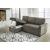 Kerle 2-Piece Polyester L-Shaped Sectional Pop Up Bed w/Left Arm Chaise Facing