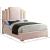 Hugo Velvet Bed