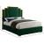Hugo Velvet Queen Size Bed