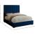 Becca Velvet King Size Bed
