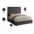 Becca Velvet King Size Bed