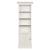 Structures Wood Single Display Bookcase w/4 Shelves & Door