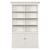 Structures Wood Double Bookcase w/2 Doors & 8 Shelves
