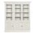 Structures Wood/Glass Triple Display Unit w/3 Drawers & 3 Doors