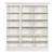 Structures Wood Triple Bookcase w/18 Shelves