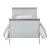 Louis Philippe III Youth Sleigh Bed, Twin Size